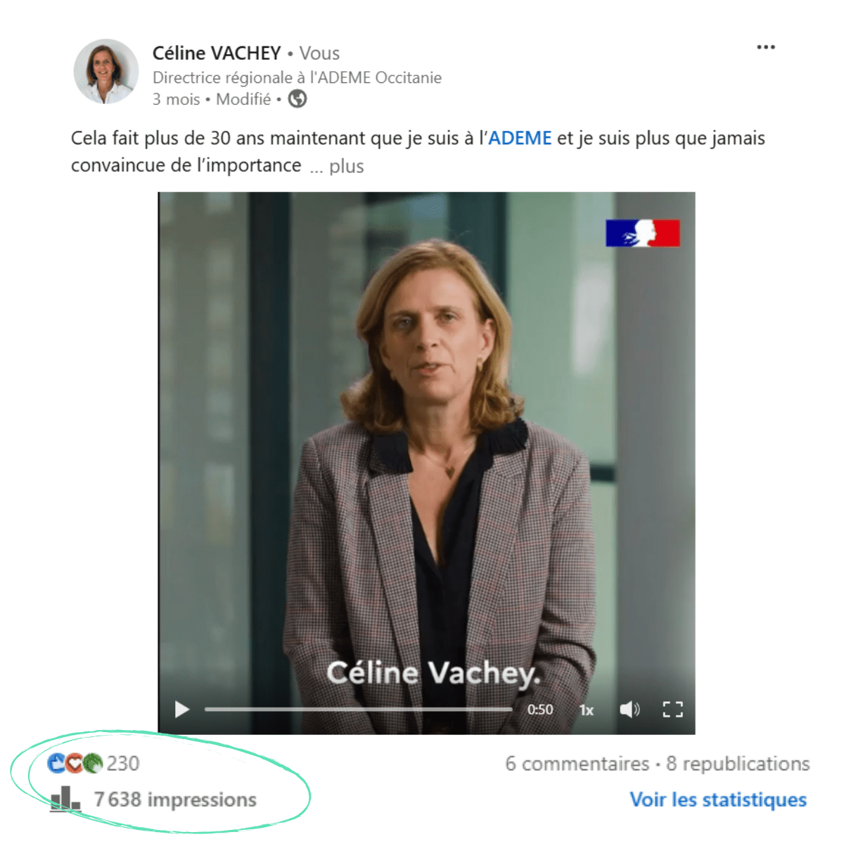 Contenu LinkedIn